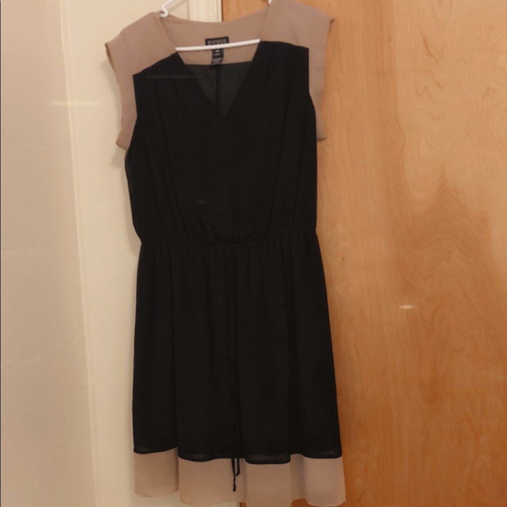 Causal color block dress 💕